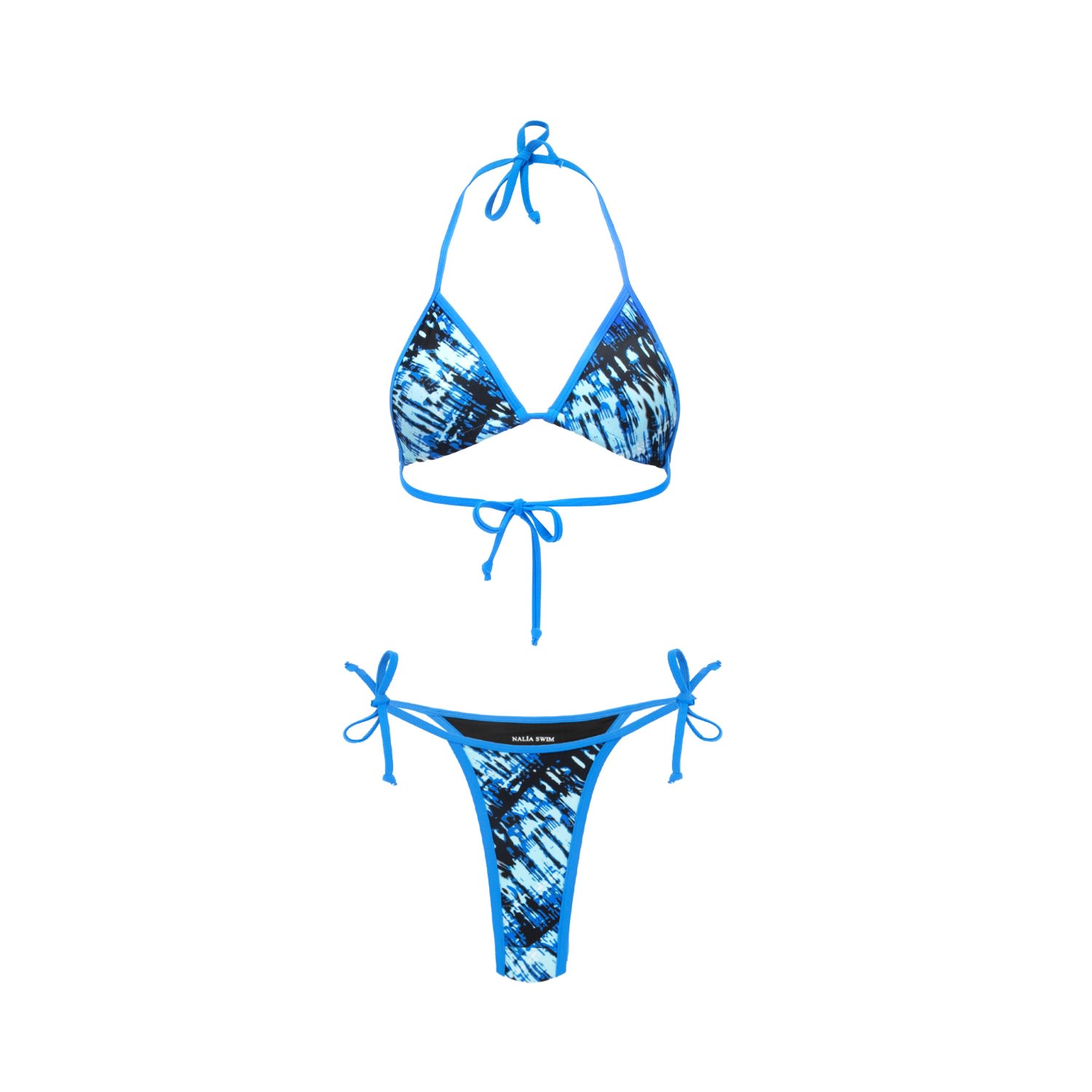 Women's Lovina Bikini - Blue Extra Small Nalia Swim
