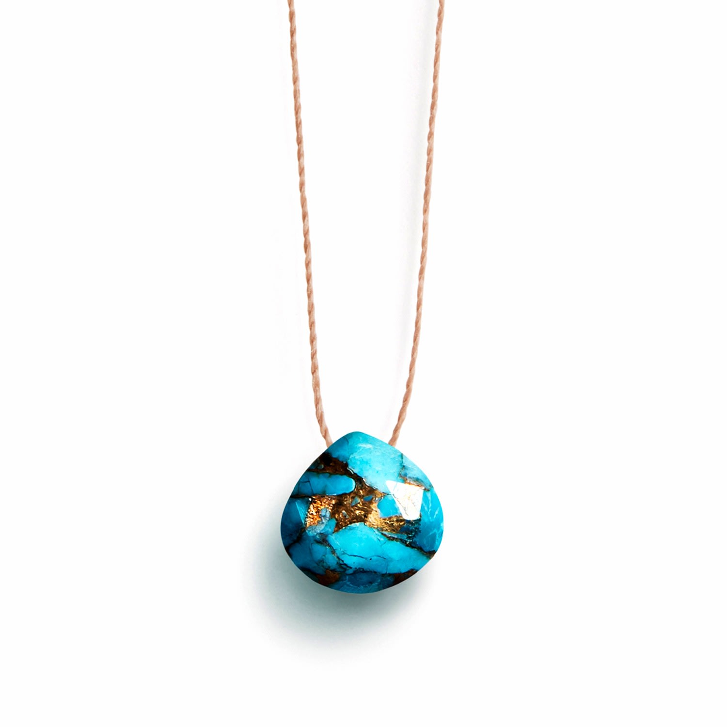 Women's Mohave Turquoise Fine Cord Necklace Wanderlust Life