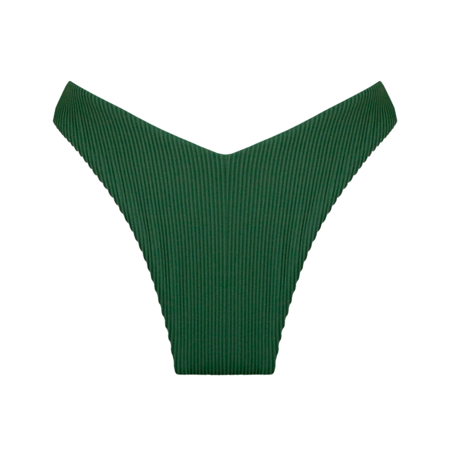 Women's Nazaré Brazilian Bikini Bottom - Green Small LEONESSA Lingerie