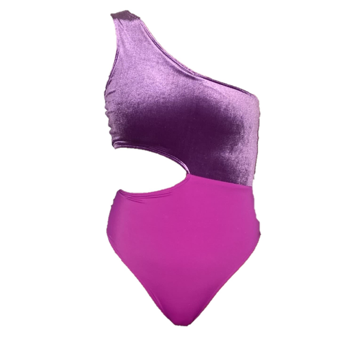 Women's Pink / Purple Baiana Cut Out One Piece Swimsuit - Purple Small Brasini Swimwear