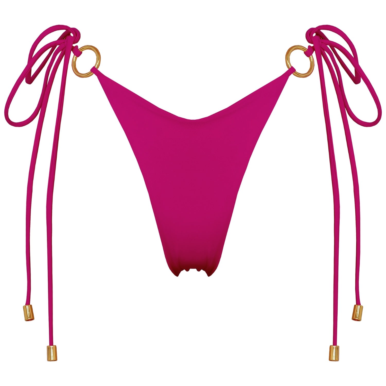 Women's Pink / Purple Henoria Bikini Bottom In Pink Extra Small ANTONINIAS