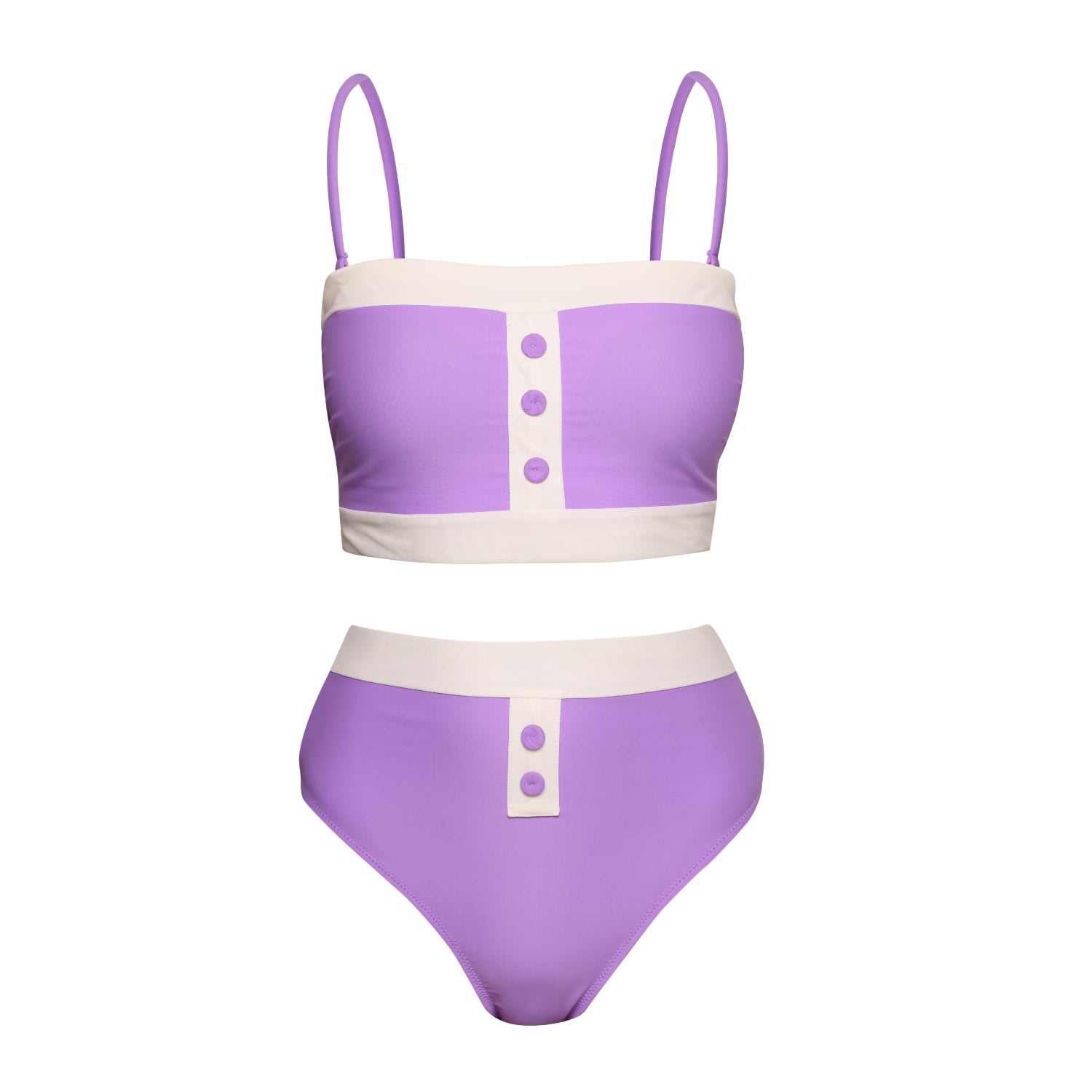 Women's Pink / Purple Lavender Bikini Set Extra Small Always On Holiday