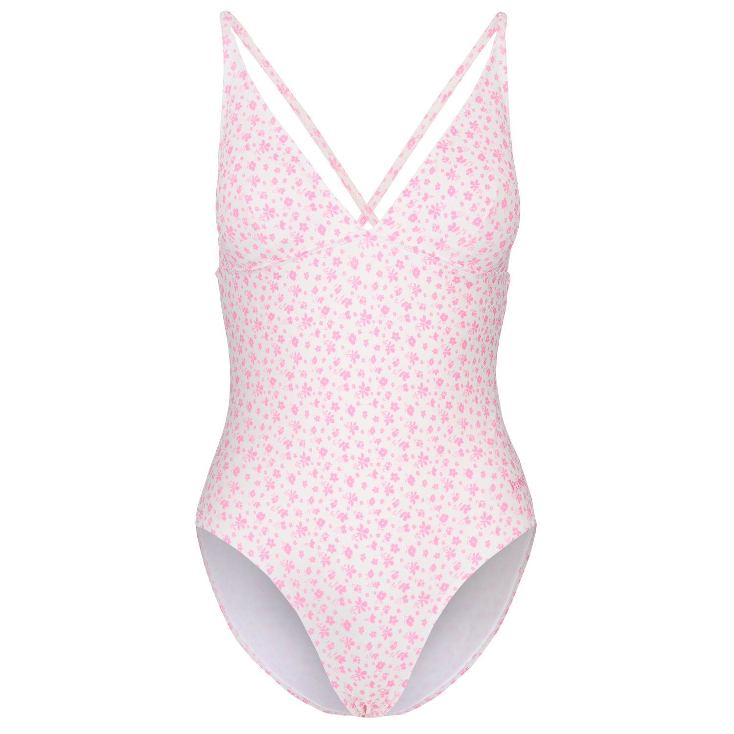 Women's Pink / Purple Melissa Floral Swimsuit Rose Pink/White Small Bridie & Bert Ltd