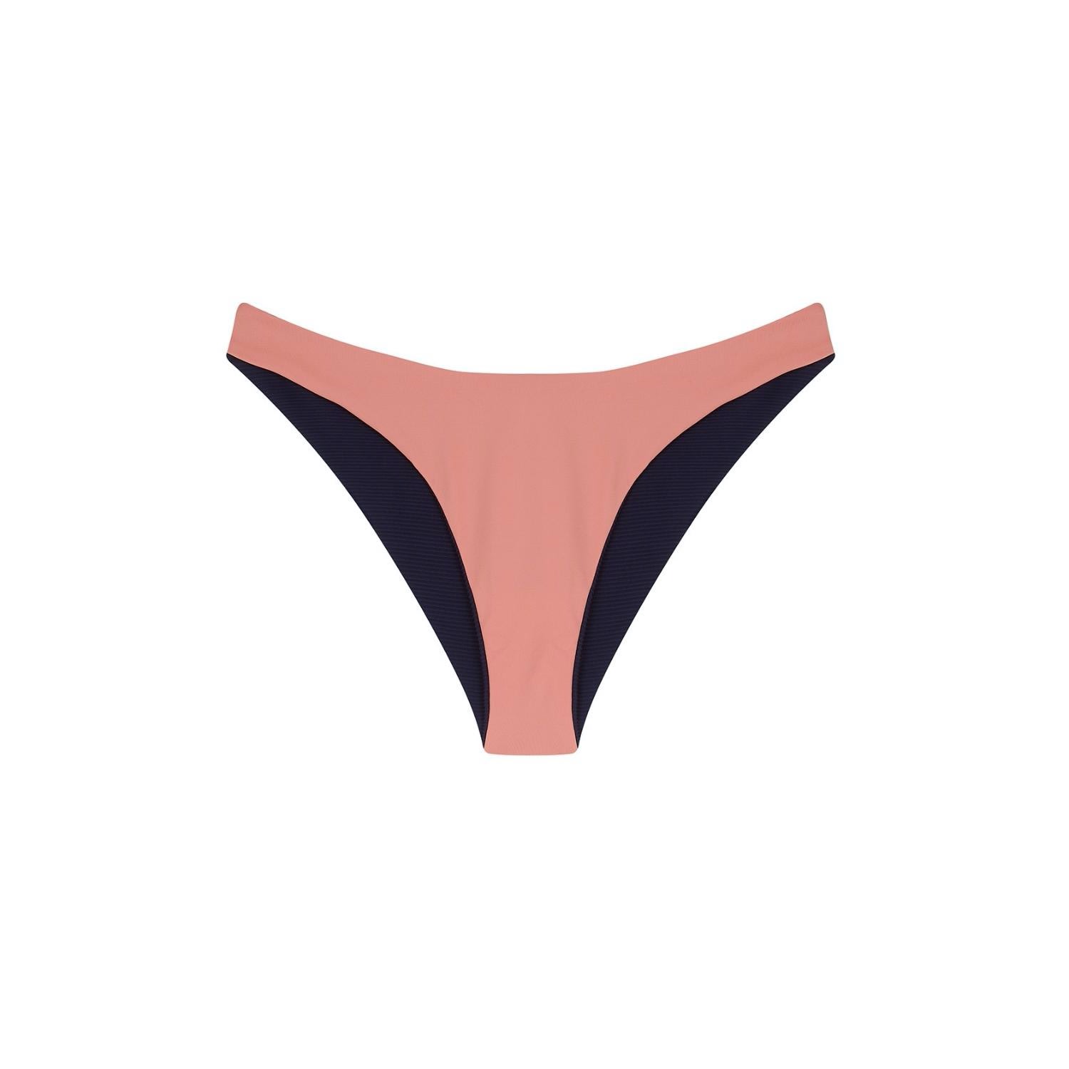 Women's Pink / Purple 'Noemi' Reversible Bikini Brief In Rose Azura Extra Small Revivre