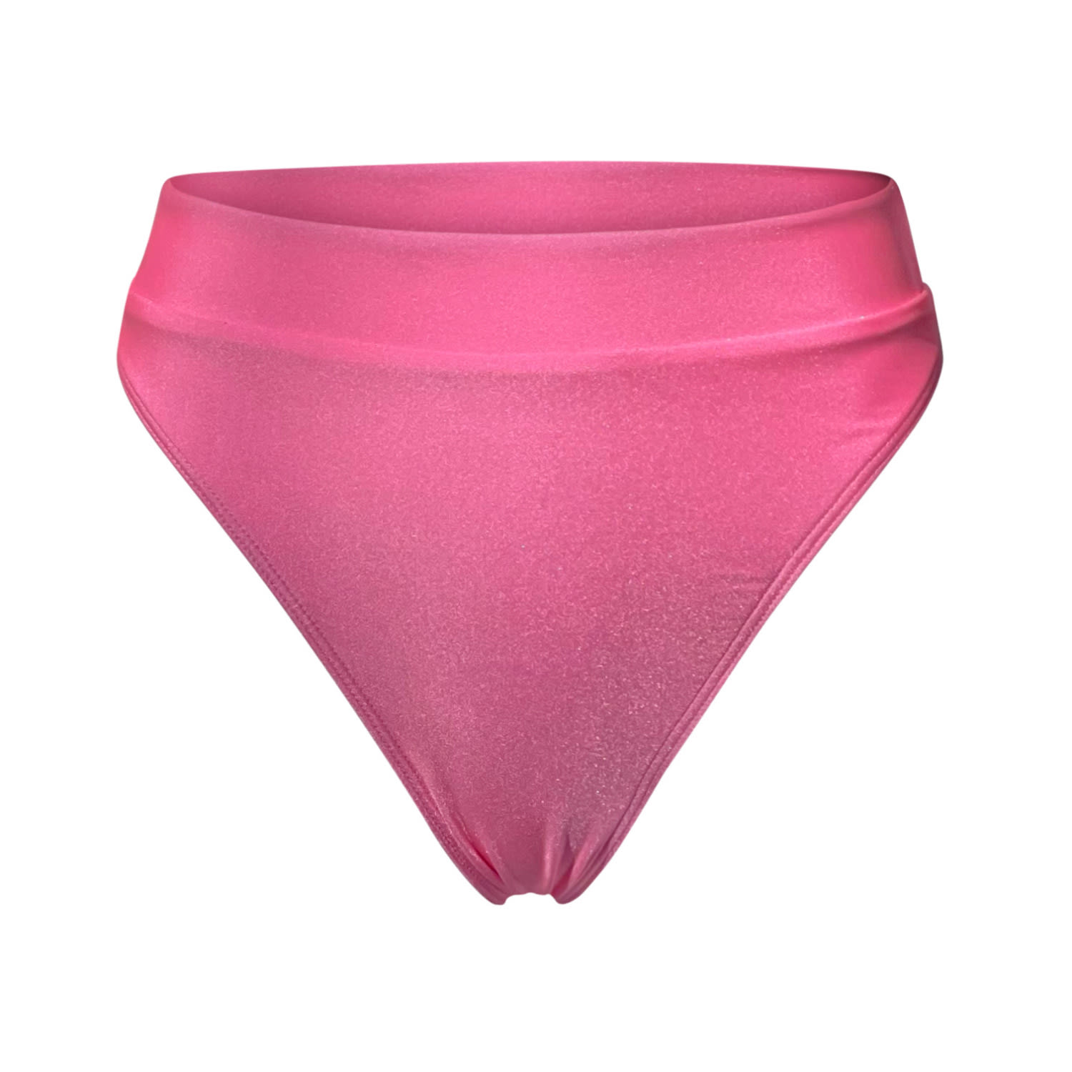 Women's Pink / Purple Pink Cheeky High Waist Sporty Bikini Bottom Xs/S MADELEINE SIMON STUDIO