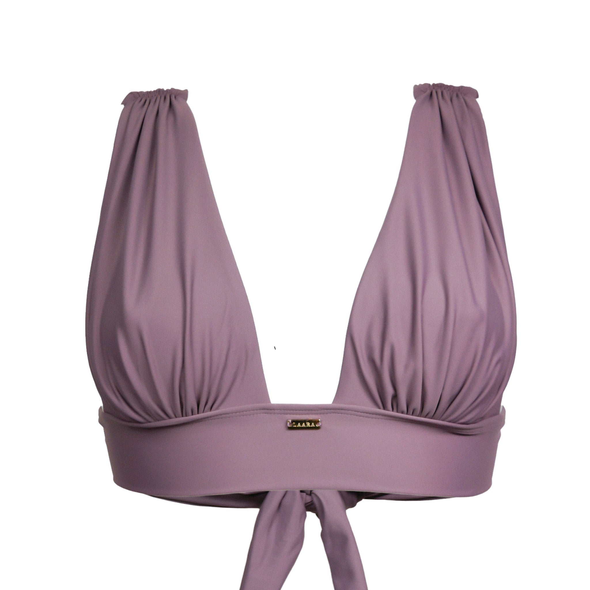 Women's Pink / Purple Tropicana Bikini Top - Pink & Purple Extra Small Laara Swim