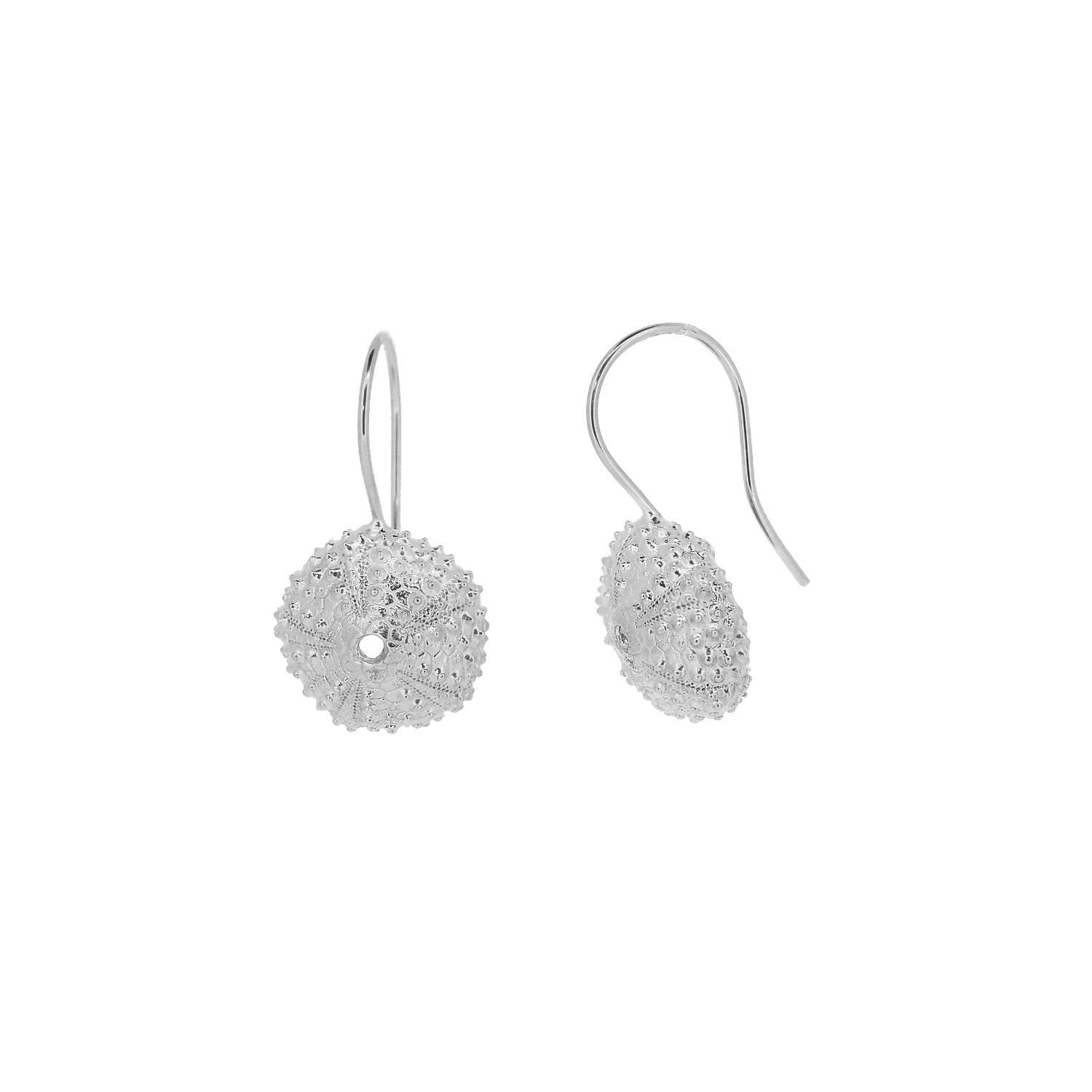 Women's Sea Urchin Earrings In Silver Yvonne Henderson Jewellery