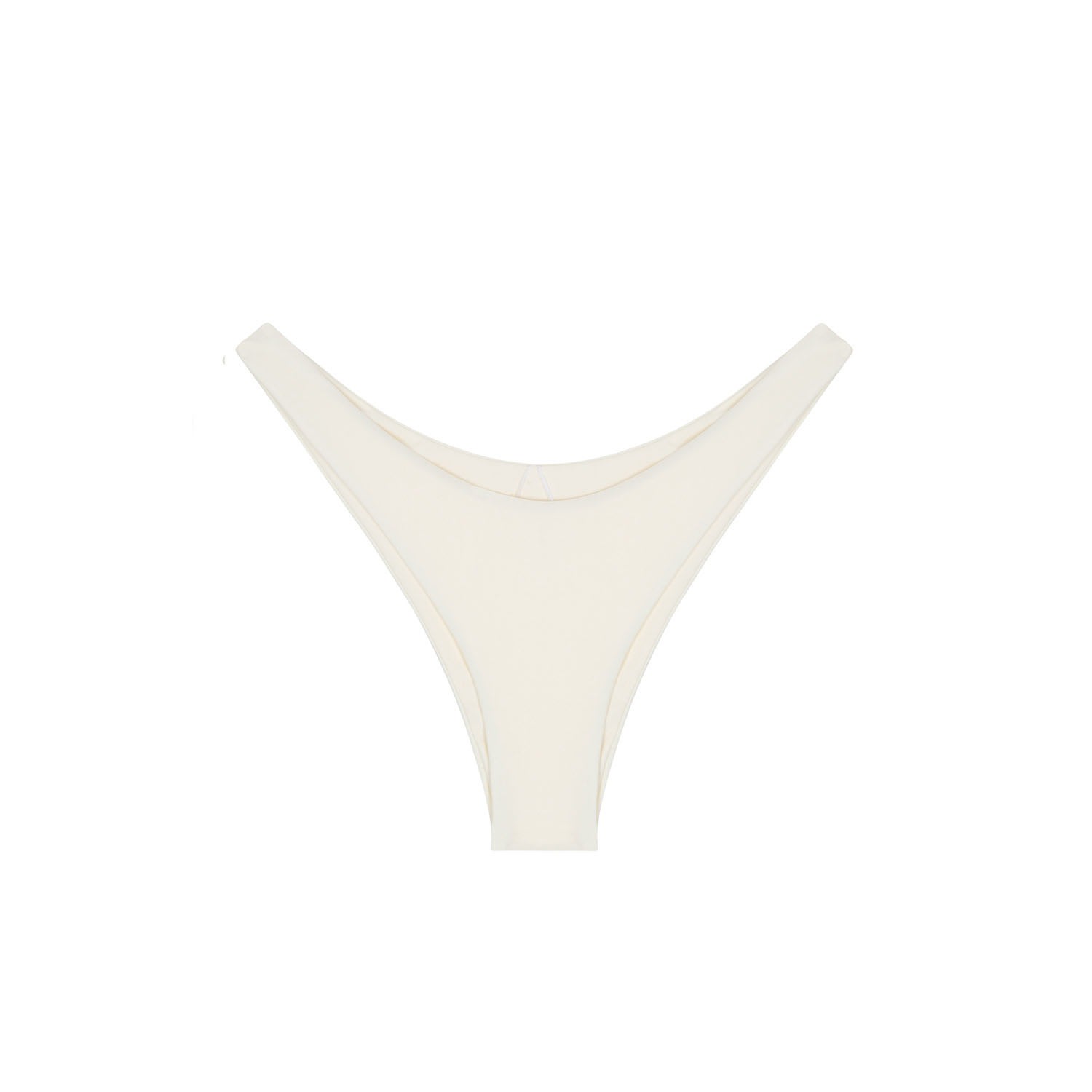 Women's Thalia Bikini Bottom - White Extra Small BĀBEN