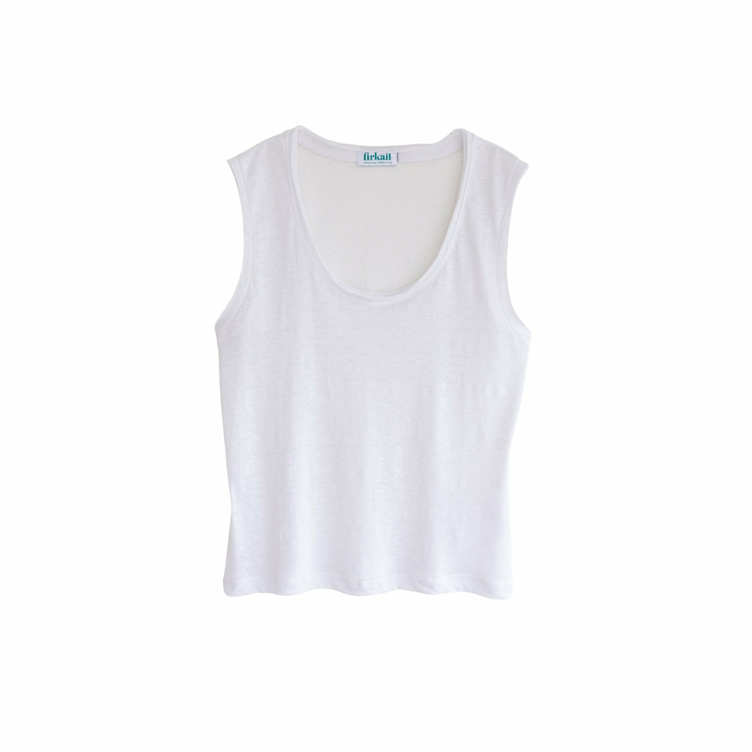 Women's The Tank 80/20 - White Small Firkail