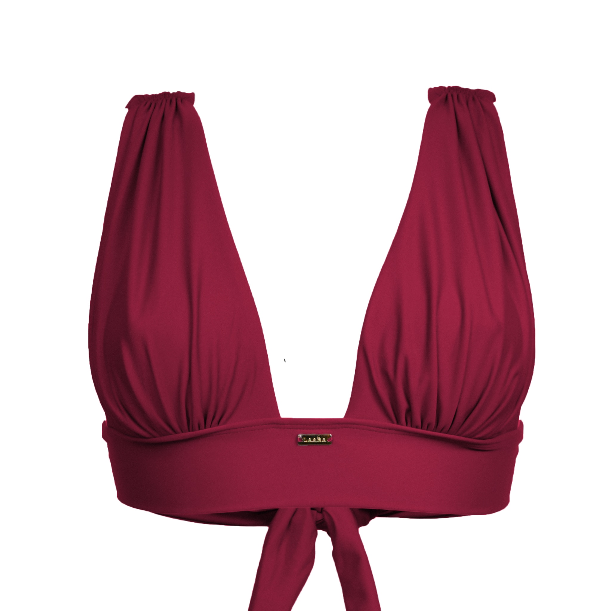 Women's Tropicana Bikini Top - Red Extra Small Laara Swim
