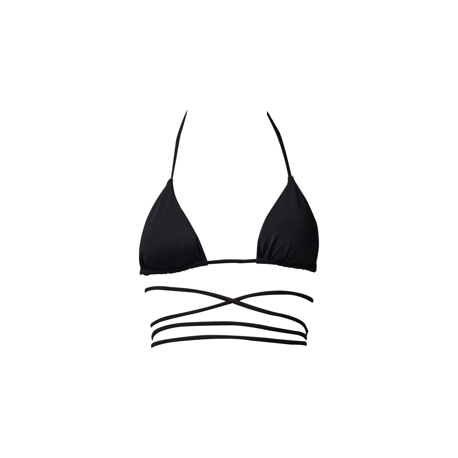 Women's Tulum Bikini Top In Black Xs/S Charlott Vasberg