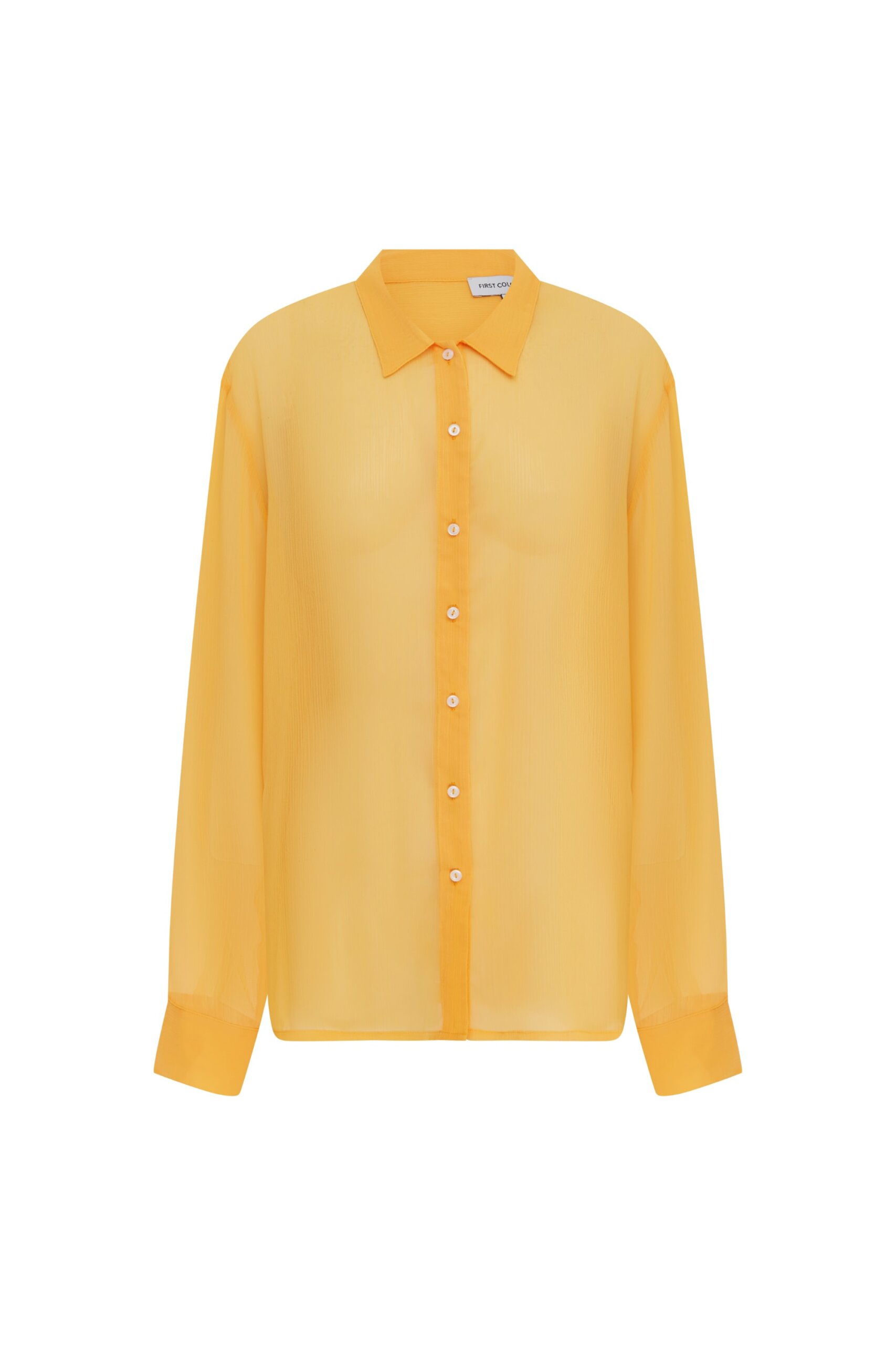 Women's Yellow / Orange Daffodil Shirt Tangerine Extra Small FIRST COLOURS