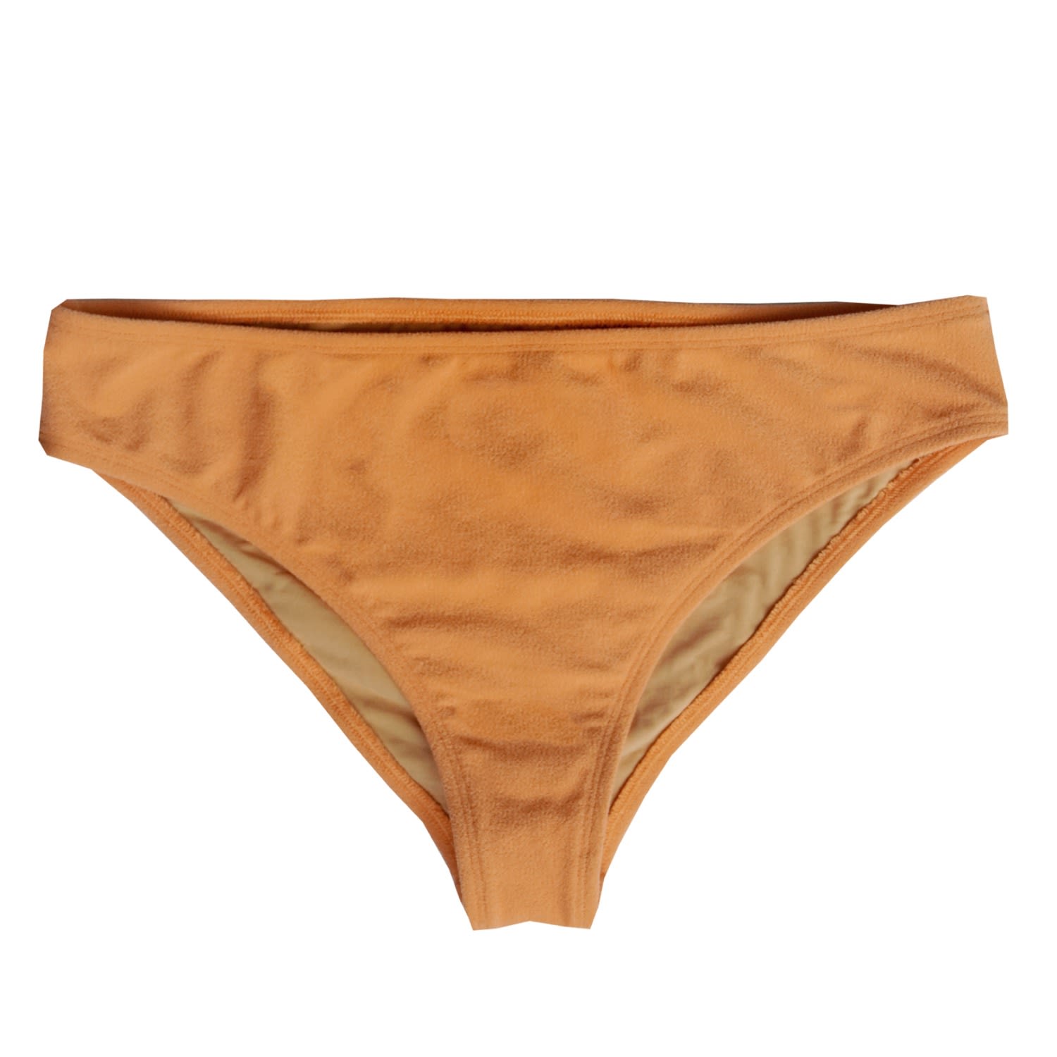 Women's Yellow / Orange Lola Bikini Bottoms - Peach Small OHOY SWIM