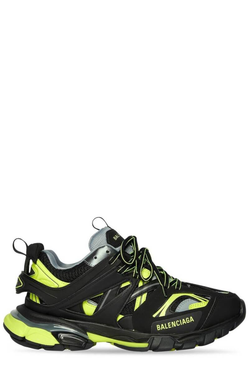 Balenciaga Track Panelled Lace-Up Sneakers
