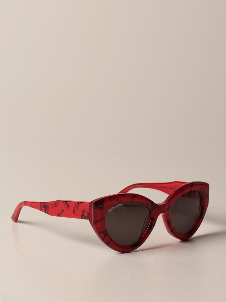 Balenciaga sunglasses in acetate with logo