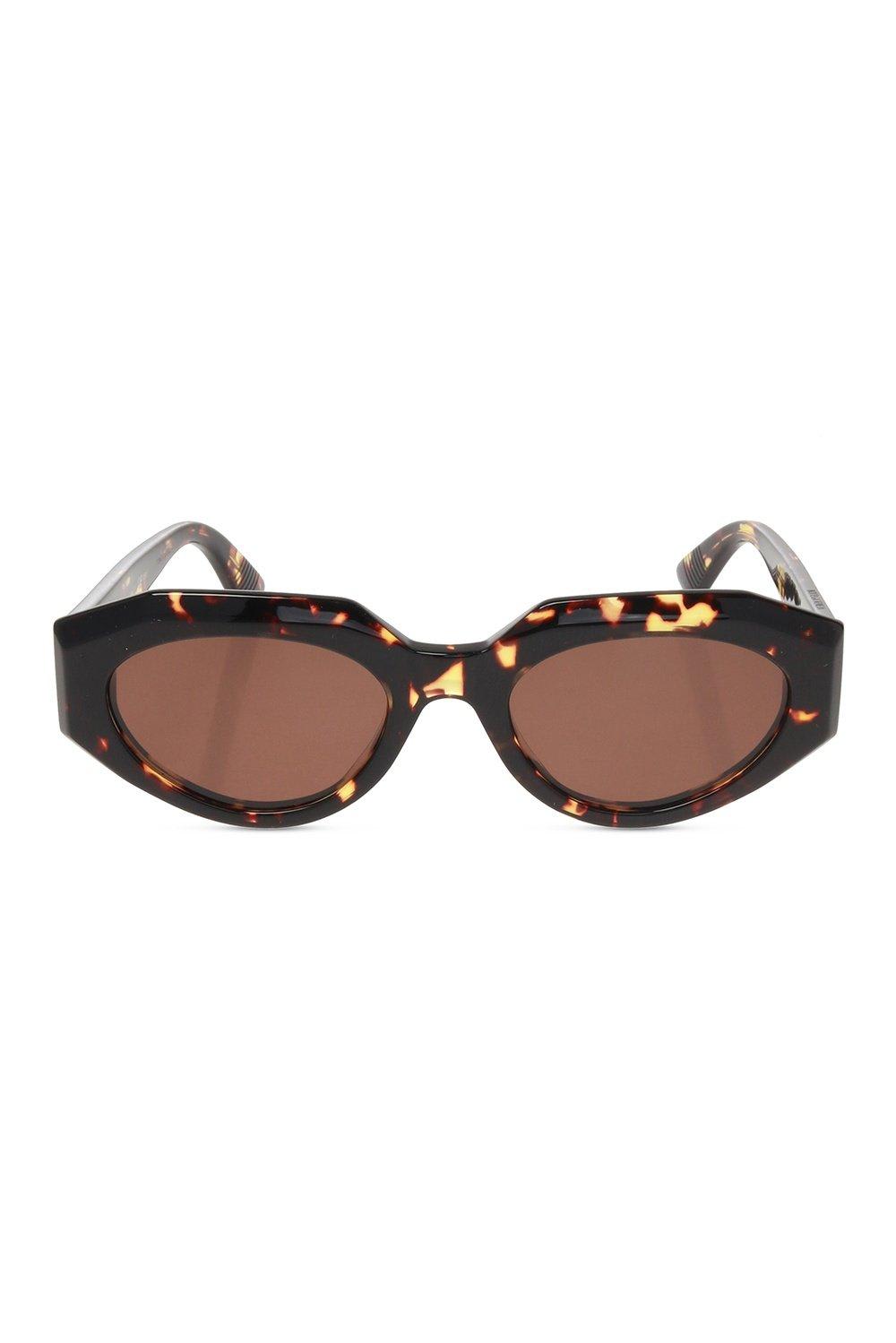 Bottega Veneta Eyewear Cat-Eye Frame Sunglasses