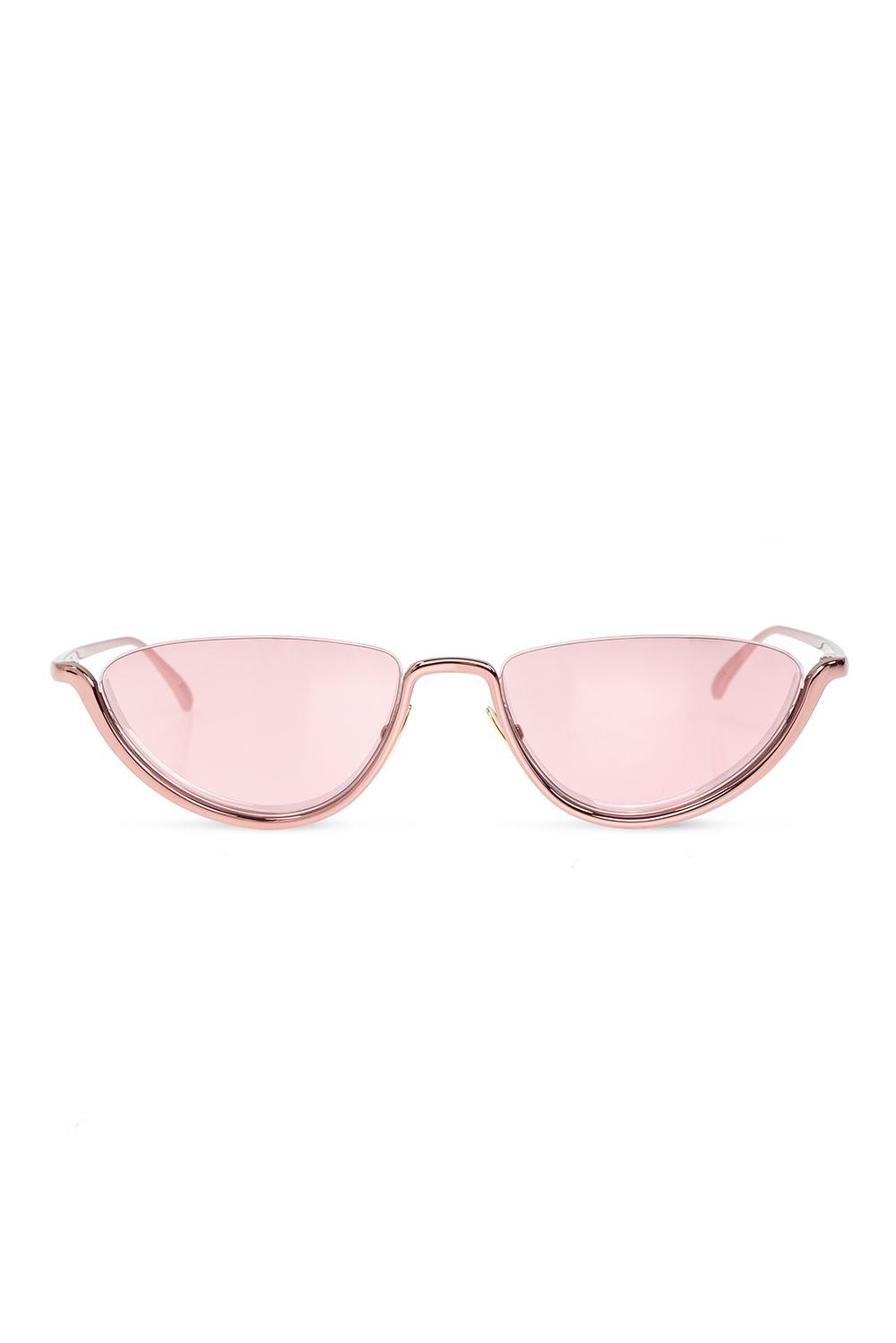 Bottega Veneta Eyewear Mirror Sunglasses