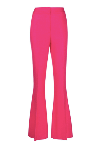 barbiecore Genny high-waist flared trousers £24