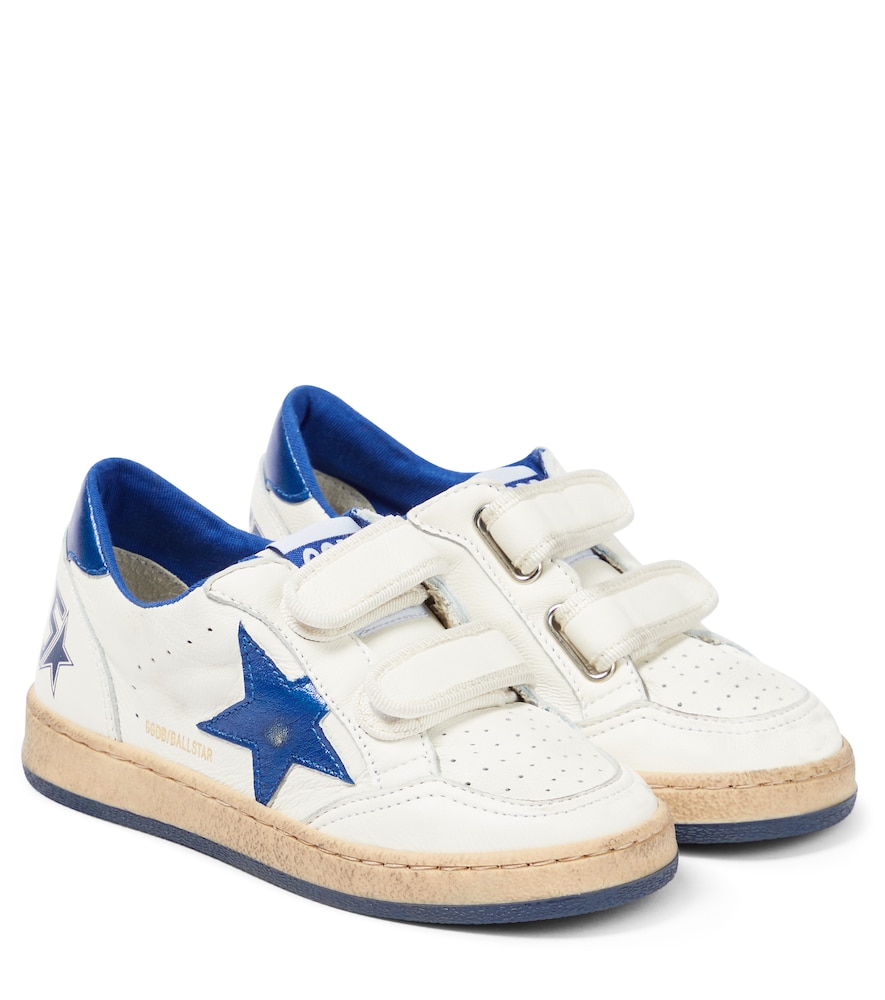 Golden Goose Kids Ball Star leather sneakers