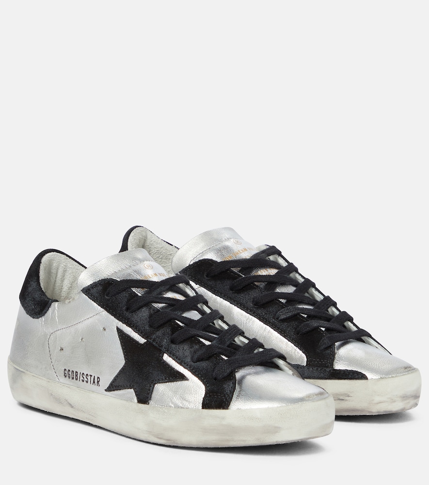 Golden Goose Super-Star leather and suede sneakers