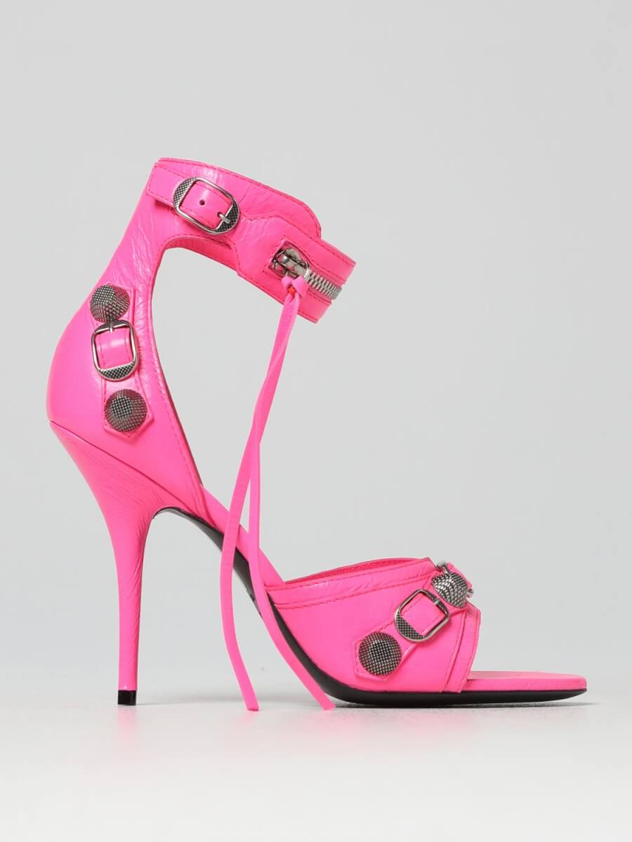 Heeled Sandals BALENCIAGA Woman colour Pink
