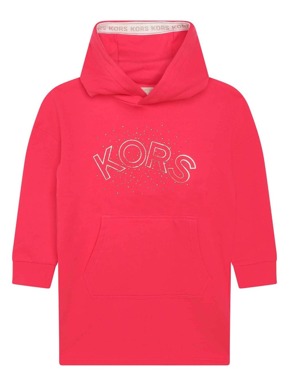 Michael Kors Kids logo-print cotton dress - Pink