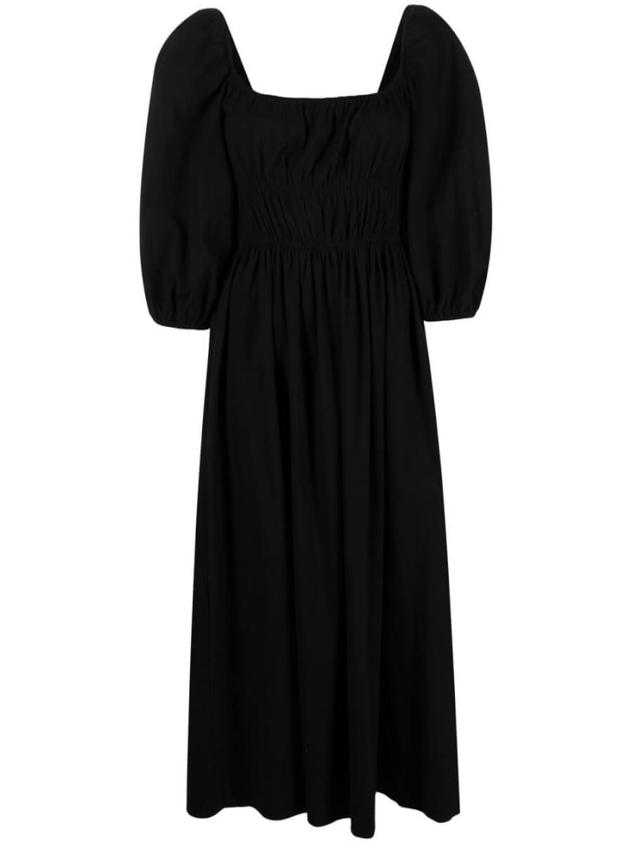 Reformation Bennie midi dress - Black