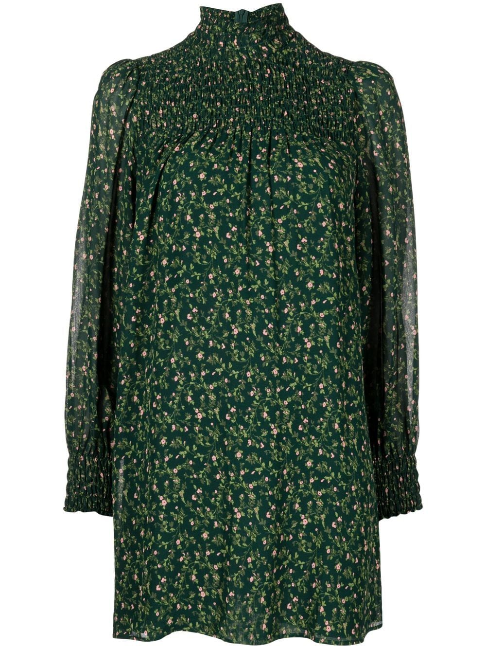 Reformation Brandi floral print dress - Green