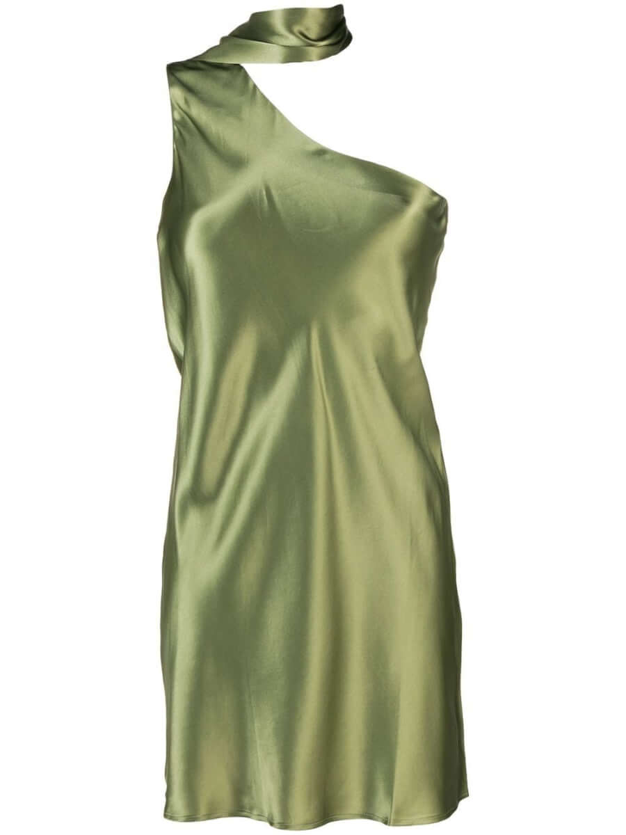 Reformation Kaegan one-shoulder dress - Green