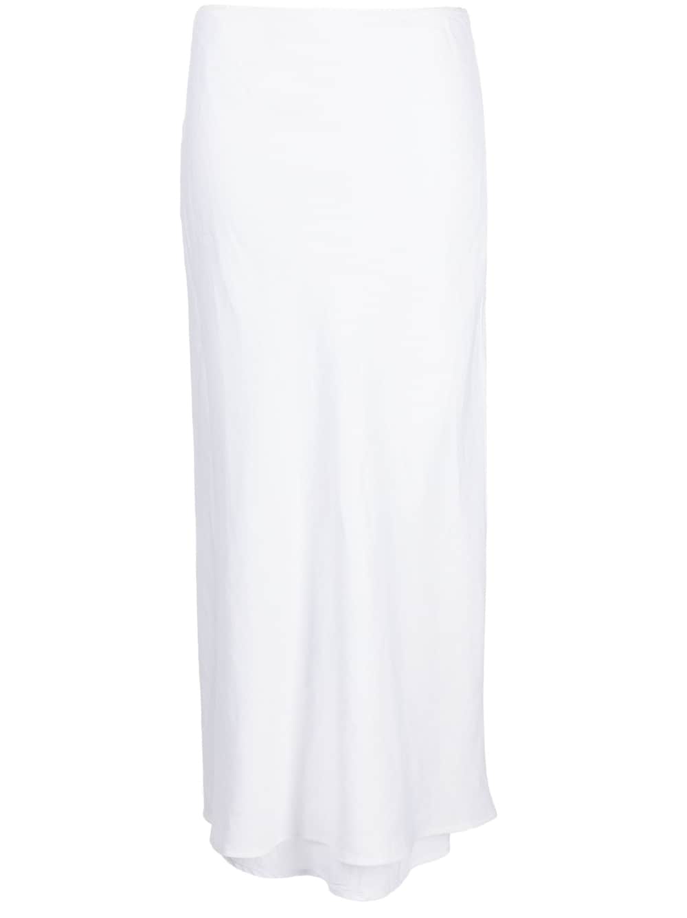 Reformation Layla linen skirt - White