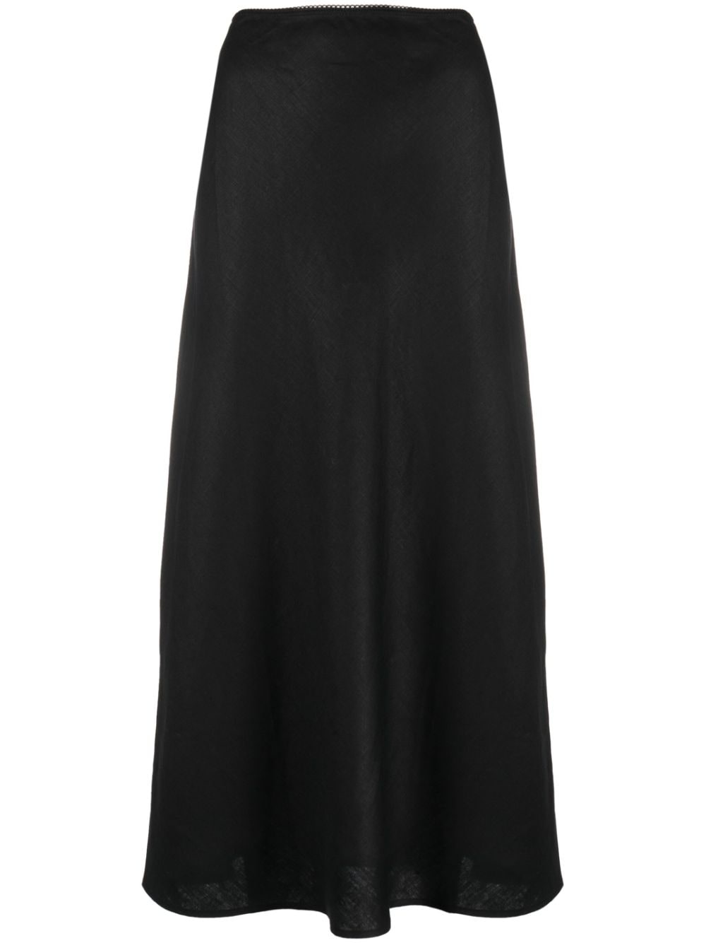 Reformation Layla straight skirt - Black