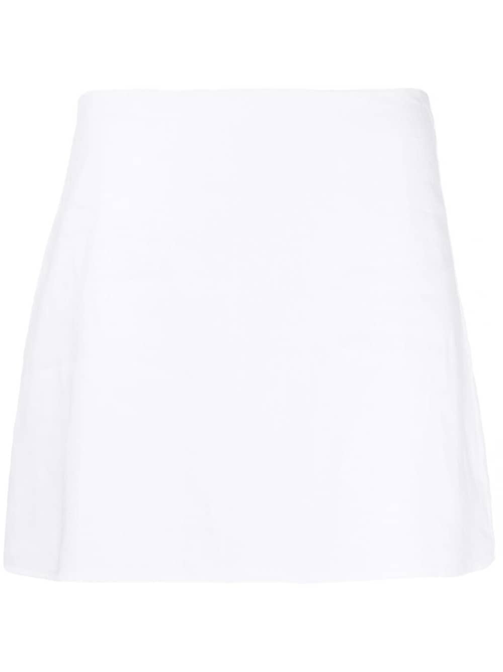 Reformation Veranda linen skirt - White