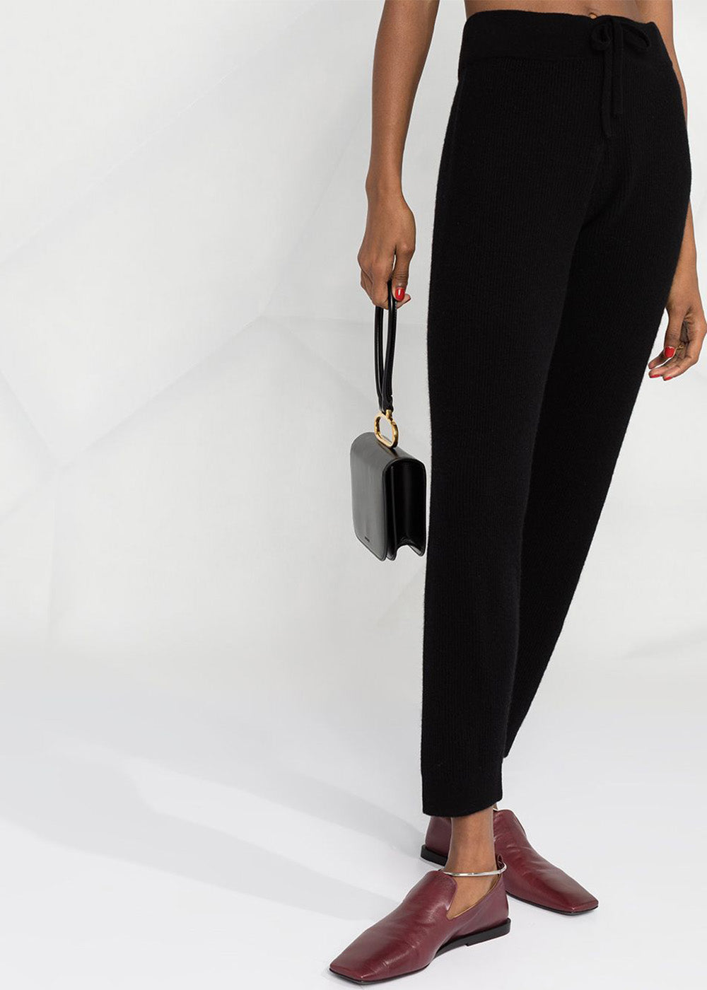 Simi Knitted Trousers - Medium / Black