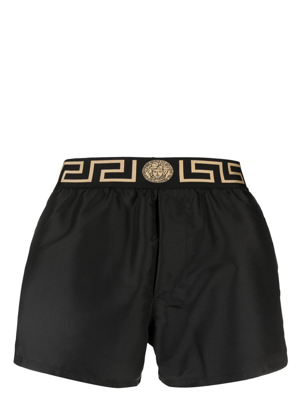 Versace Greca-border swim shorts - Black