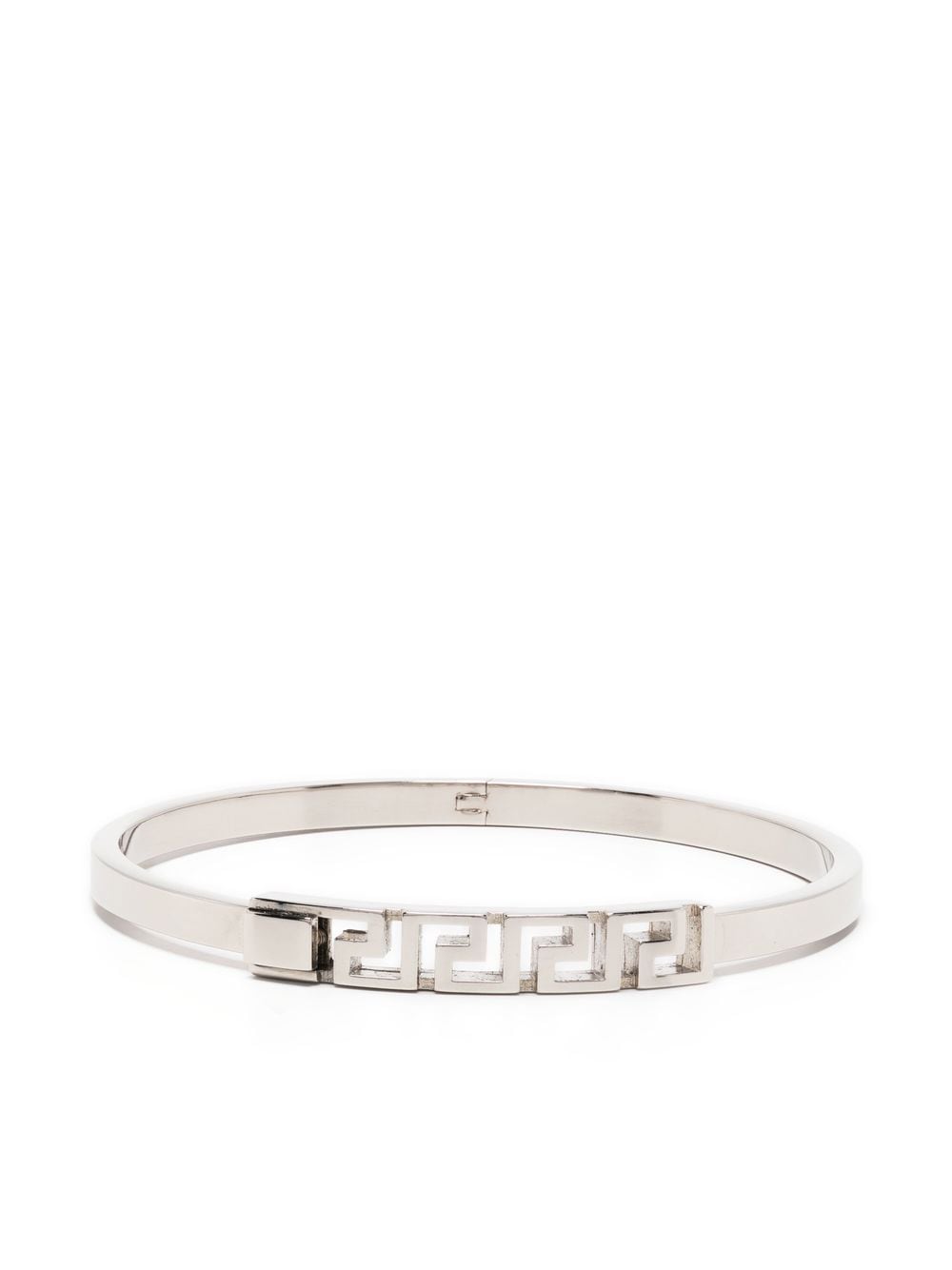 Versace Greca-detail cuff bracelet - Silver