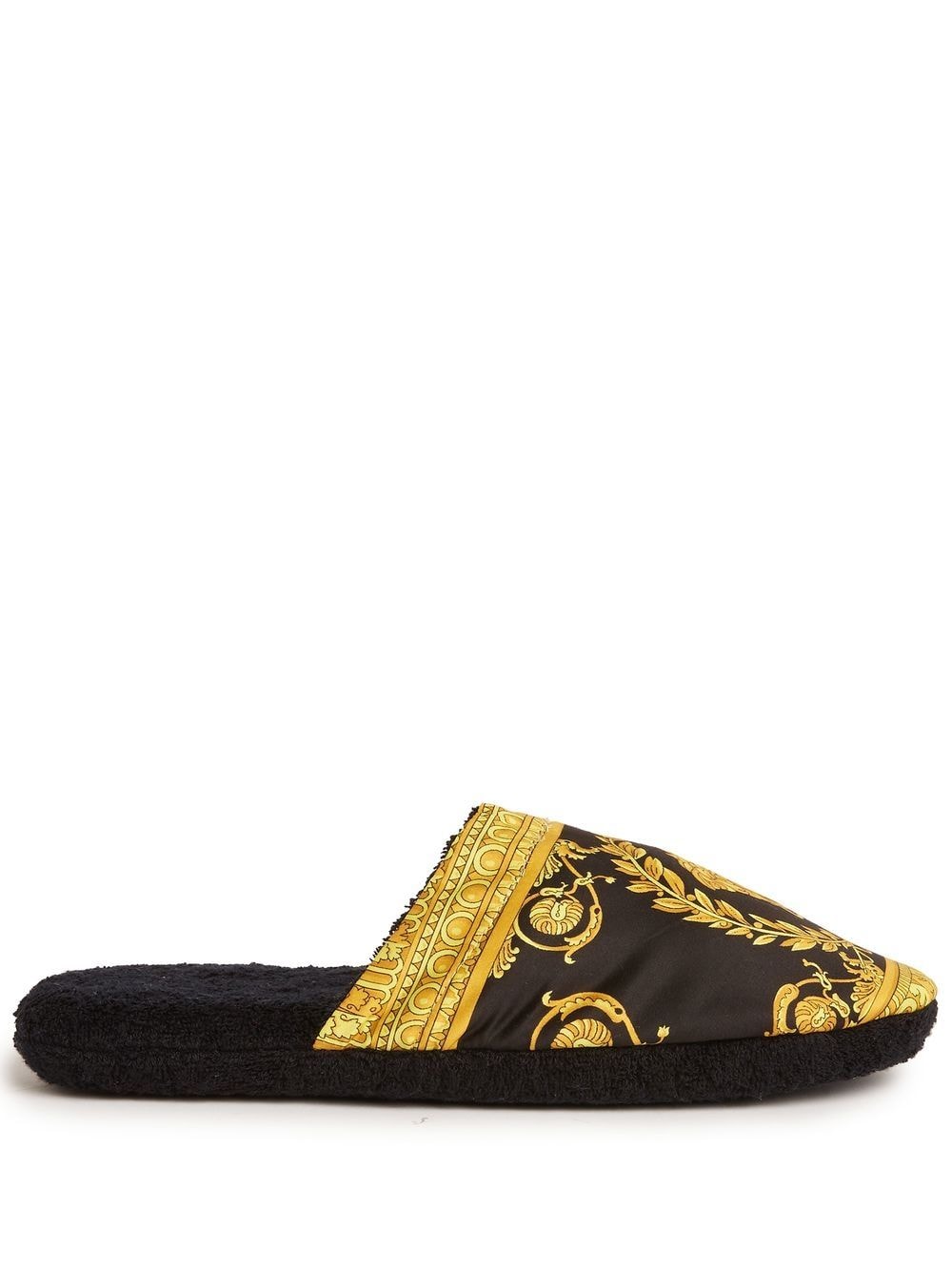 Versace I Love Baroque slippers - Black