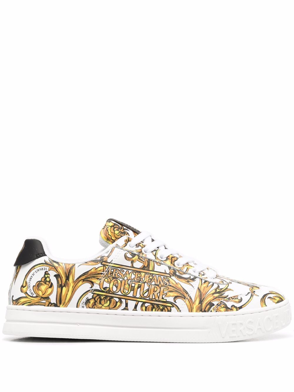 Versace Jeans Couture Regalia Baroque low-top sneakers - White