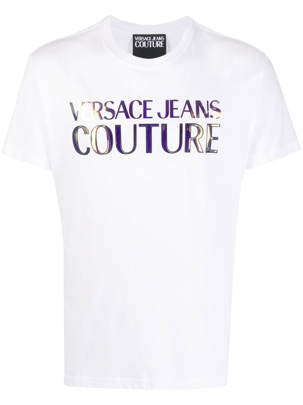 Versace Jeans Couture logo-print T-shirt - G03 BIANCO