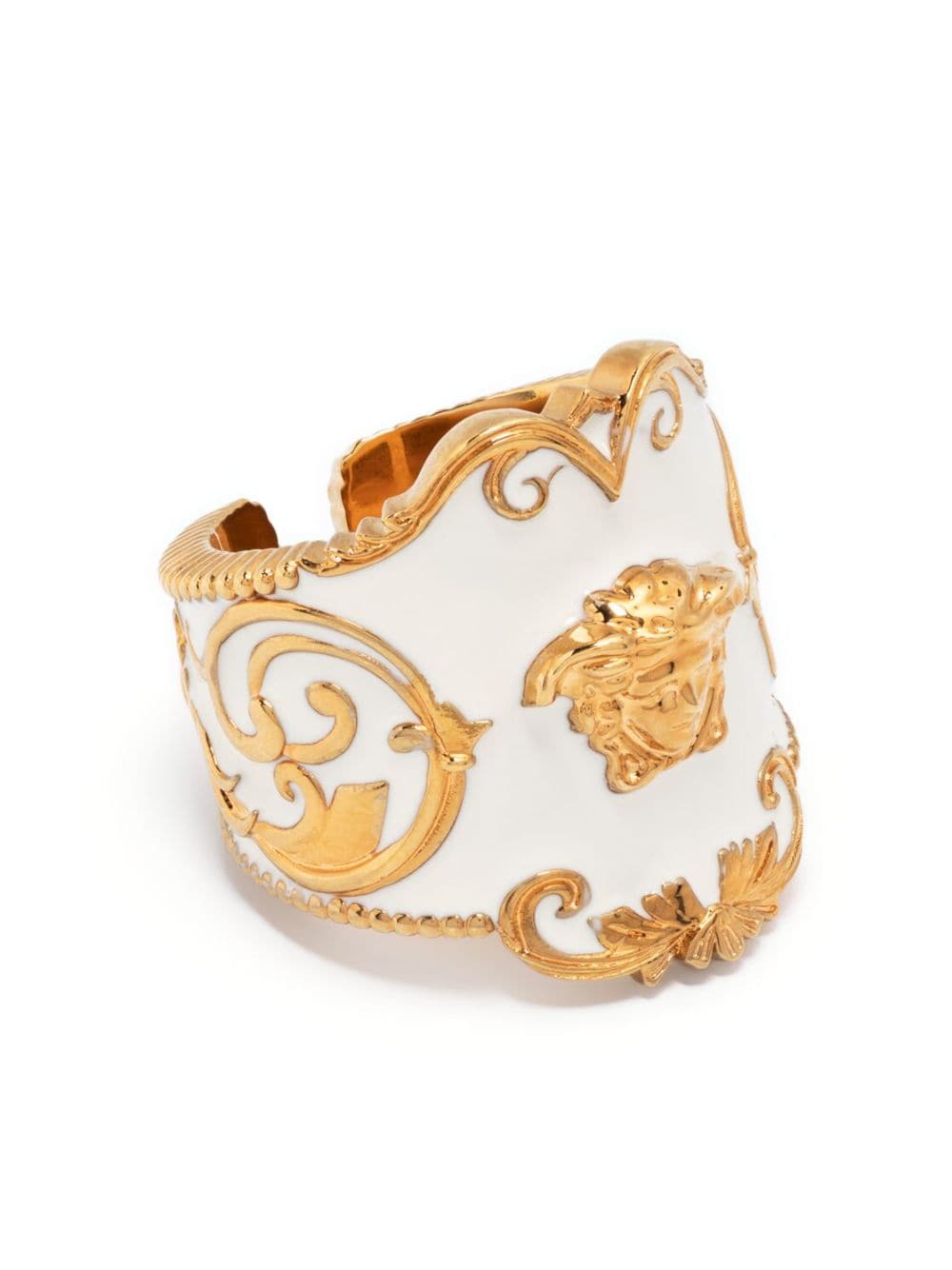 Versace Medusa Head Barocco motif ring - Gold