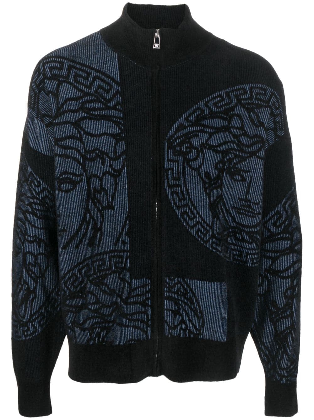 Versace Medusa Head bomber jacket - Blue