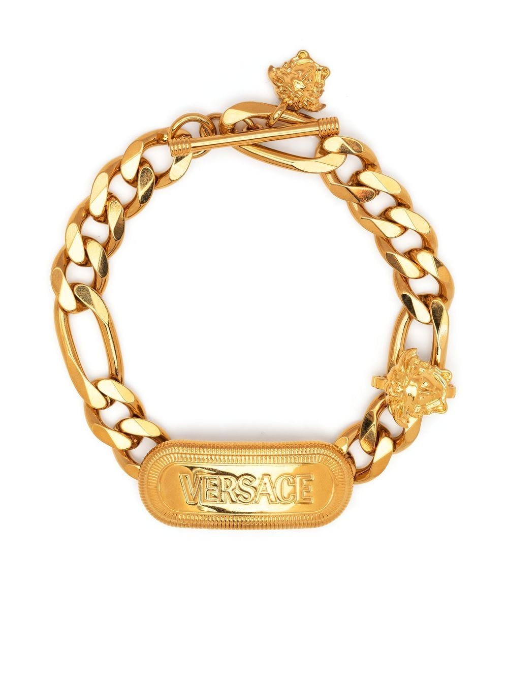 Versace Medusa plaque bracelet - Gold