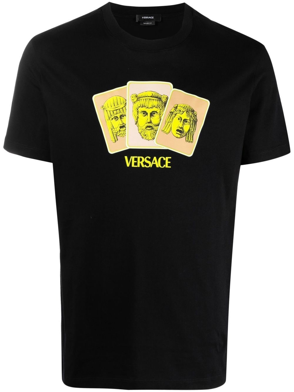 Versace Medusa-print cotton T-shirt - Black