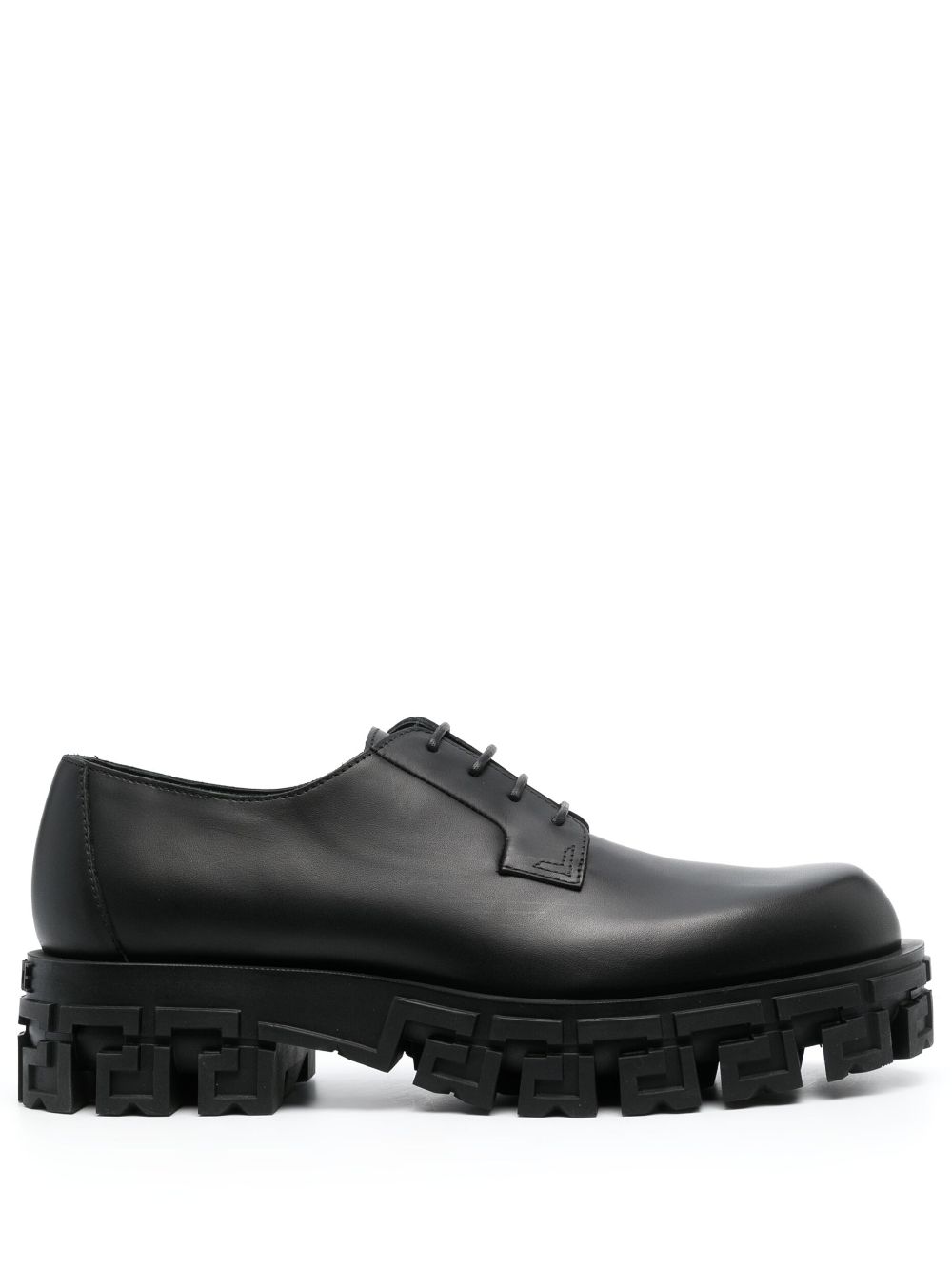 Versace lace-up chunky-sole shoes - Black