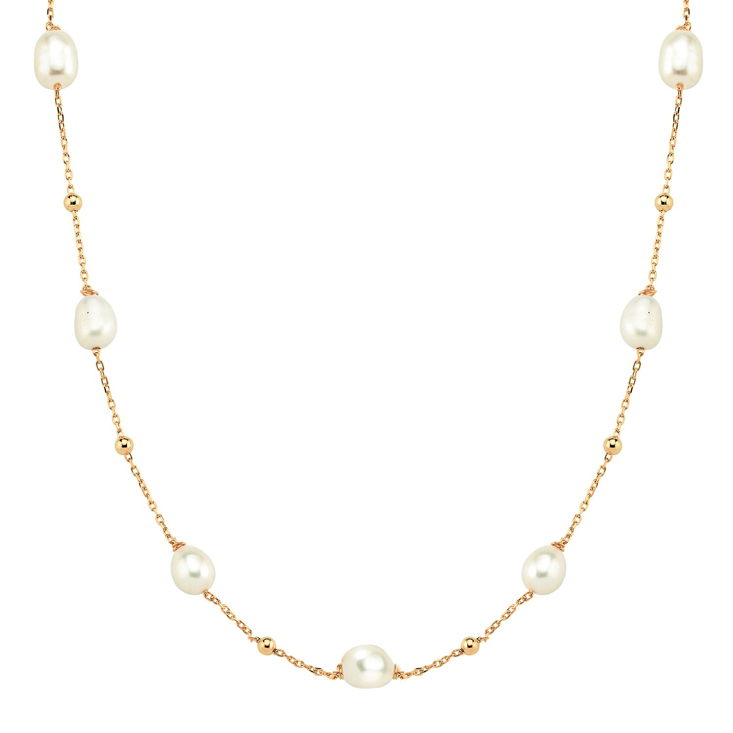 Women's Aphrodite Gold Freshwater Pearl Necklace ASSUWA