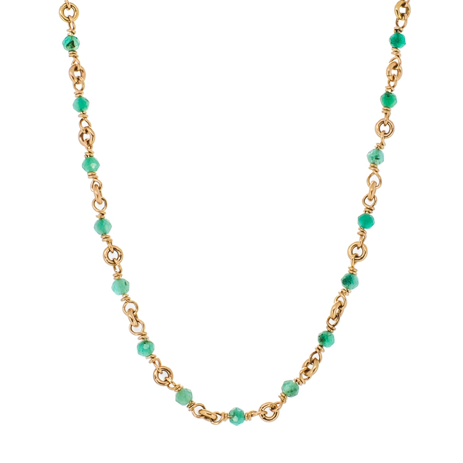 Women's Gold / Yellow / Orange Karya Jade Gold Necklace Ebru Jewelry