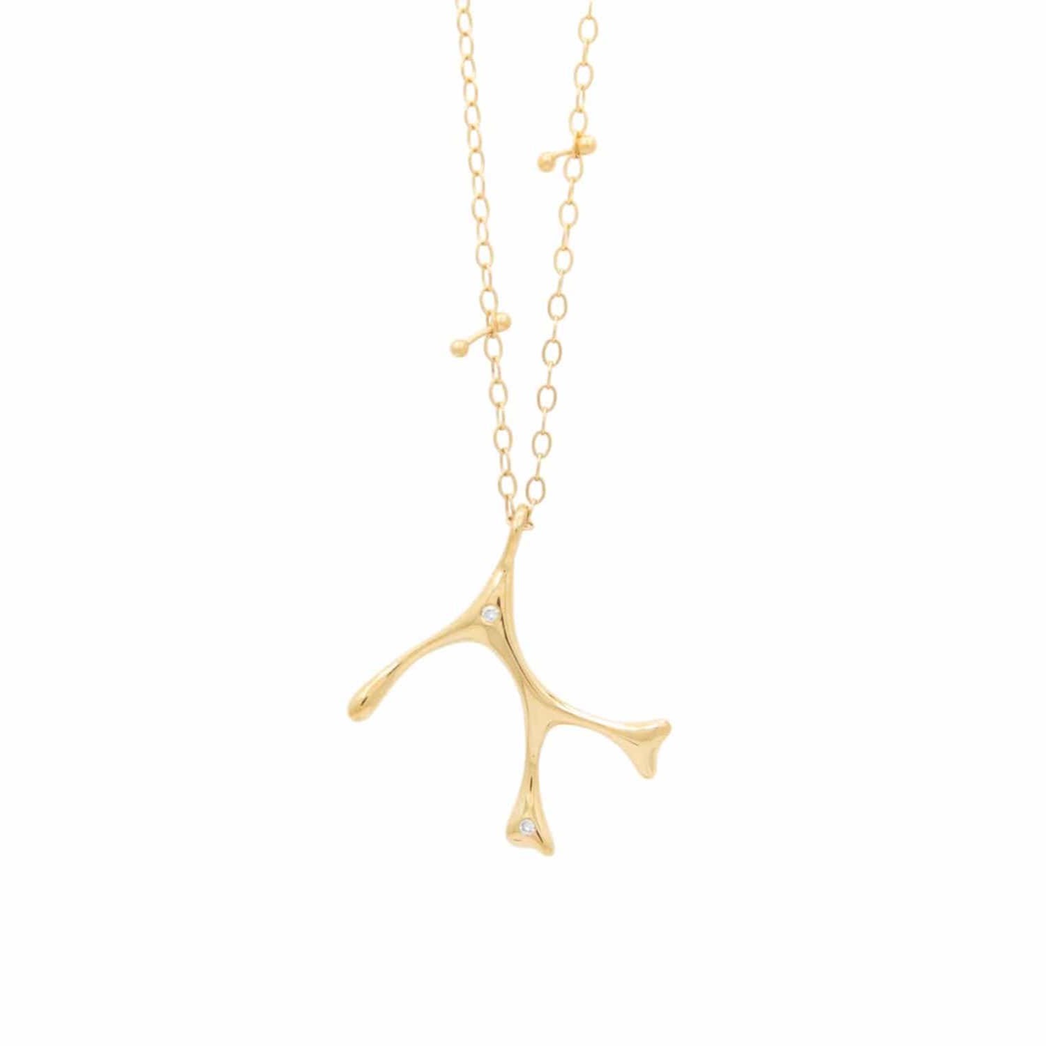 Women's Limu Necklace - Gold Salty Girl Jewelry