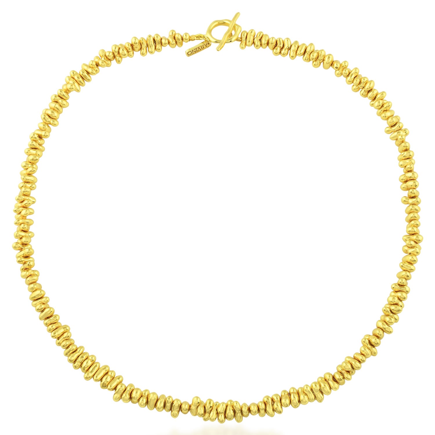Women's Pellet Necklace-Gold Vermeil ARVINO