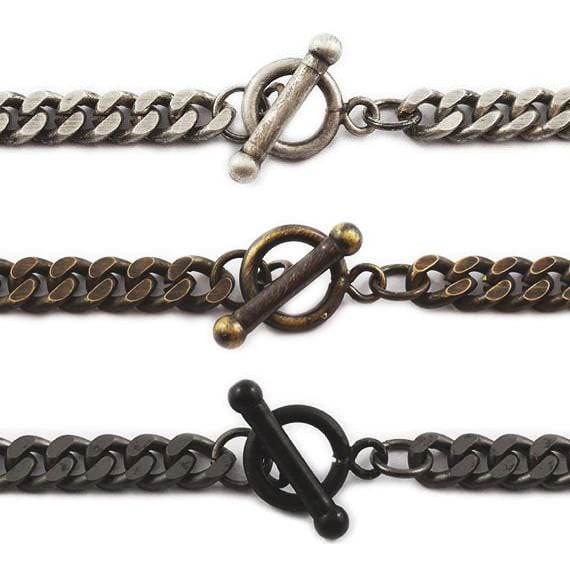 Women's Silver Link Chain Grunge Necklace Carpe Diem Jewellery