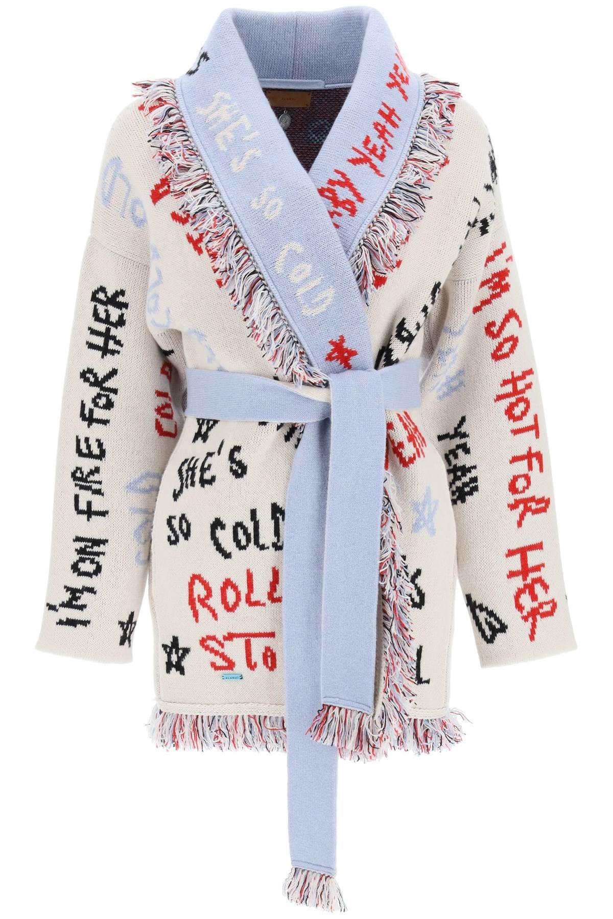 ALANUI 'SHE'S SO COLD' ICON CARDIGAN X THE ROLLING STONES
