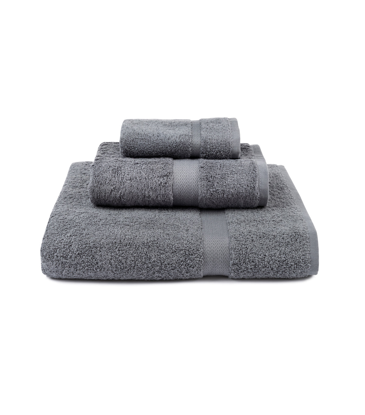Almonda Bath Towel Set - Grey One Size Torres Novas